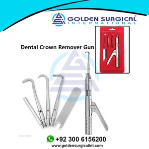 Dentiste clinique chirurgicale automatique à une seule main couronne dissolvant pistolet en acier inoxydable ensemble dentaire instruments chirurgicaux - Product Image 6