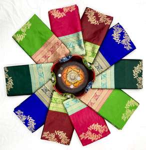 ผ้าส่าหรีเทียมสำหรับผู้หญิงในโอกาสพิเศษงานดีไซน์ใหม่ล่าสุด - Product Image 1