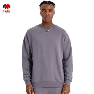 Sweat-shirt personnalisé pour homme, tissu confortable et respirant, impression de logo personnalisée, motif uni - Product Image 2