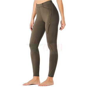 Leggings d'équitation pour femmes, antidérapants, imperméables, coupe-vent, entraînement équestre, longueur complète, confortables, jodhpur de sport - Product Image 6