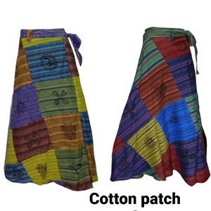 Nueva Falda Larga de Rayón y Poliéster con Volantes en Capas - Estilo Español, Bohemio, Occidental, Casual, Bordado Multicolor, Larga hasta el Suelo - Product Image 2