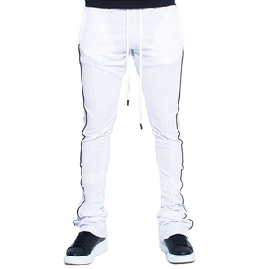 Pantalon empilé Poly polaire tissu meilleure qualité hommes pantalon de survêtement avec poches latérales pile pantalon pour hommes 2024 - Product Image 1