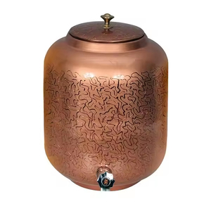 Bulk Price Copper Metal <b>Water</b> Dispenser High Quality <b>Water</b> <b>Container</b> Pot with 100% Pure Copper in Low Price - Product Image 1