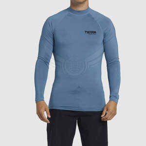 Camiseta de entrenamiento de combate de estilo táctico Rash Guard resistente para entrenamientos intensos Rash Guard - Product Image 3