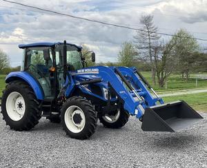 2015 New Hollaind T4.75 4WD 75HP Kohler Engine Gear Drive Agriculture Tractor with Pump & Gearbox 4-Year Warranty - Product Image 1