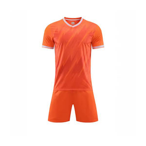 Sublimation Men's Soccer Football Uniform Set Soccer <b>Shirts</b> And Shorts Wholesale Customize Football Jersey And Polyester Shorts - Product Image 1