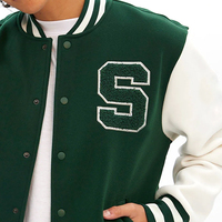 2025 Nouvelle édition Pro Quality Varsity Jacket Personnalisable avec votre Logo High Street Style pour la saison d'hiver Fabriqué au Pakistan