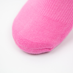 Venta al por mayor de calcetines sólidos con logotipo personalizado de algodón transpirable antideslizante de punto calcetines deportivos - Product Image 3