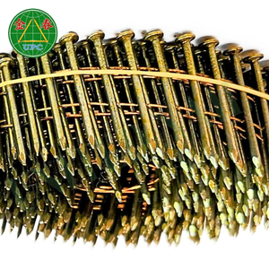 Heavy-Duty 1-3/4 inch Steel Coil <b>Nails</b> Smooth & Ring Shank, Rust-Resistant Finish for Long-Lasting Performance - Product Image 4