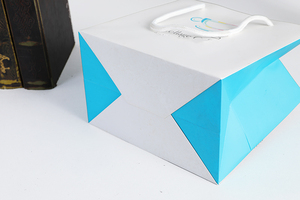 Personalizza bolsas para tienda white grazie <span class=keywords><strong>farmacia</strong></span> profumo boutique abbigliamento vendita al dettaglio portare shopping sacchetto di carta per il prodotto - Product Image 4