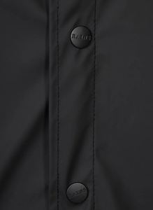 Logo personnalisé vestes d'hiver capuche col montant fermeture éclair haute rue style saison des pluies étanche à l'eau plaine teint Technique Service OEM - Product Image 4