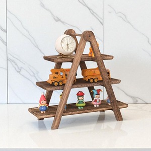 Soporte para Tartas de Madera Natural de Varios Niveles, Apto para Uso en la Cocina, Decoración de Mesa de Comedor, Estilo de Eventos, Servicio de Buffet y Exhibición - Product Image 4