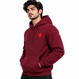 Men Hoodie Pullover Hooded Sweatshirt Warm Soft Fleece <b>Long</b> <b>Sleeve</b> Casual Sports <b>Top</b> for Men Outdoor <b>Training</b> Everyday - Product Image 3