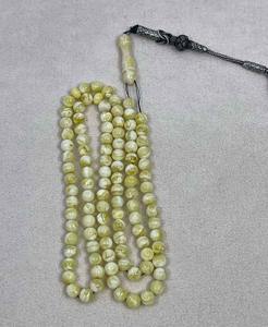 Rosario Religioso Personalizado de Fábrica, Tasbih Islámico de 99 Cuentas de Acrílico, Pulsera de Oración con Colgante - Product Image 2