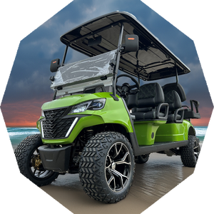 Meilleur 150A Lithium Commercial 4 Places Offroad Golf Buggy Street Legal Mini Golf Cart à vendre - Product Image 5