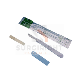 ใบมีดผ่าตัดแบบใช้แล้วทิ้งที่ผ่านการฆ่าเชื้อได้รับการรับรองมาตรฐาน ISO จากเครื่องมือผ่าตัด - Product Image 2