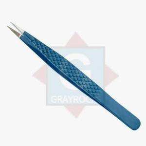 Pinzas de pestañas de alta precisión Puntas ultrafinas y pinzas de belleza ergonómicas de acero inoxidable - Product Image 3