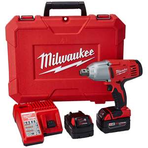 Llave de Impacto de Alto Torque de 18 Voltios y 3/4 de Pulgada, Inalámbrica, con Anillo de Fricción, para Uso Industrial y Bricolaje, con Batería de Litio de 20V - Product Image 3