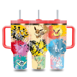 Coffret cadeau personnalisé en gros, ensemble de <span class=keywords><strong>chauffe</strong></span>-tasses isothermes en acier inoxydable à double paroi avec personnage de dessin animé co-marqué - Product Image 6