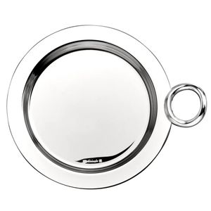 Stainless steel serving tray ideal for farmhouse kitchens rustic <b>table</b> setups modern interior designs and stylish homes - Product Image 2