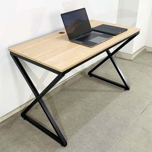 Modern X-shaped Leg <b>Computer</b> <b>Desk</b> with Easy Assembly HOBP024 - Product Image 4