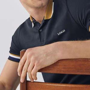 Men's Solid Knitted Casual for <b>Shirts</b> High Quality 100% Cotton Breathable Short Sleeve <b>Summer</b> <b>Shirt</b> Custom Logo All Sizes - Product Image 3