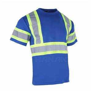 Camiseta de Seguridad Premium de alta visibilidad suave, ligera y reflectante para máxima seguridad - Product Image 3