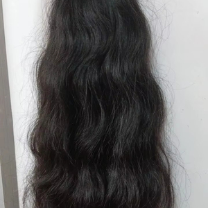 2025 Paquetes de cabello humano Remy virgen 9A más populares Modelo de cuerpo indio brasileño ondulado húmedo con precio de estilo de onda natural - Product Image 1