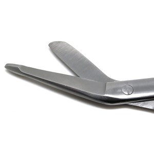Knowles-Tijeras de vendaje de acero inoxidable alemán, vástago dentado en ángulo, 5,5" - Product Image 5