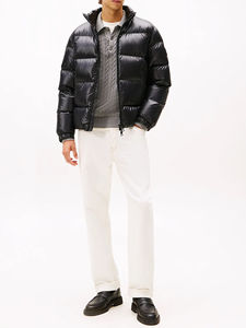 Nouveau Style à la mode hiver coupe-vent chaud col montant doudoune pour hommes en plein air hommes brillant vers le bas luxe bulle veste pour hommes - Product Image 3