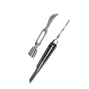 Akahoshi Combo Prechopper droit pointu Micro Instruments ophtalmiques en acier inoxydable pré-chopper Instruments ophtalmiques - Product Image 3