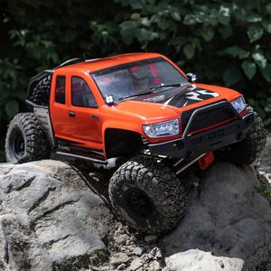 Axial SCX6 Trail Honcho, camion tout-terrain électrique à <span class=keywords><strong>moteur</strong></span> brossé à l'échelle 1/6, <span class=keywords><strong>RC</strong></span> Rock Crawler 4x4, rouge, grande taille, modèle de voiture de loisir RTR - Product Image 3