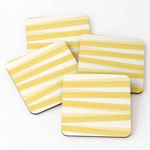 Revestidores de madera de estilo clásico con posavasos para servir té impresos Juego de 4 piezas accesorios de cocina posavasos superventas artículos de cocina - Product Image 2