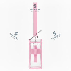 Gamma Phi Delta Sorority Clear Tote <b>Bag</b> Transparent <b>Vinyl</b> Tote <b>Bag</b> With Shoulder Handles Stadium Approved Clear PVC Carry <b>Bag</b> - Product Image 2