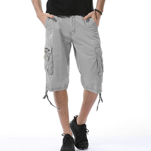 2025 cintura elástica OEM bolsillos Cargo pantalones cortos para hombres al por mayor de alta calidad precio razonable logotipo personalizado y tamaño OEM - Product Image 4