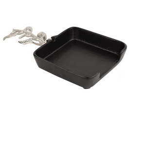 Boîte de rangement en papier de finition antique noire, porte-serviettes, design artisanal pour bar et restaurant, porte-mouchoirs en métal - Product Image 1