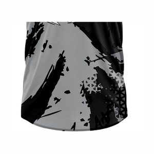 Bouton audacieux avant hommes chemise habillée 100% coton coupe ajustée à manches courtes coupe ample imprimé décontracté 180 grammes t-shirt à manches courtes - Product Image 5