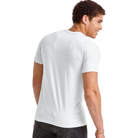T-shirt personnalisé unisexe de haute qualité Streetwear t-shirts coupe régulière poids lourd 100% coton tricoté imprimé écologique vente en gros
