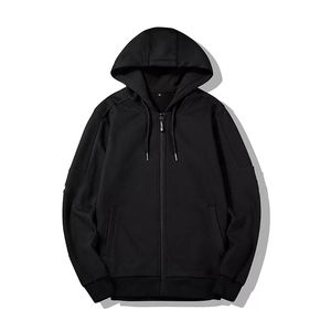 Nouveau haute qualité Zip Up Streetwear Hip Hop sweat hommes fermeture éclair à capuche Offre Spéciale fabrication respirant personnalisation - Product Image 2
