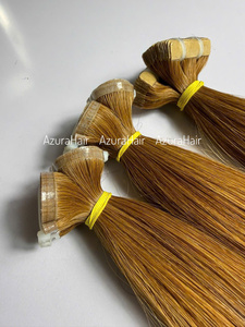 Extensiones de Cabello Liso Azura Remy Vietnamita de Doble Trama, Sin Procesar, Súper Doble Trama en las Puntas, Venta al por Mayor Directa de Fábrica - Product Image 2