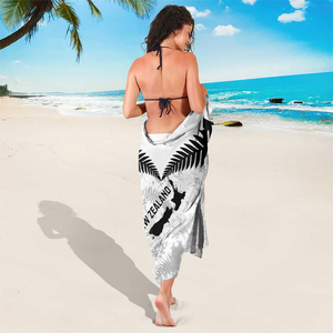 ผ้าโสร่งพิมพ์ลายดอกไม้ผ้าพันชายหาดผ้านุ่มน้ำหนักเบาสไตล์เกาะฮาวาย - Product Image 4