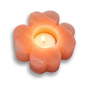 Porte-bougies chauffe-plat en forme de fleur de sel de l'Himalaya, porte-lumière de thé au sel de l'Himalaya, meilleurs porte-bougies chauffe-plat de l'Himalaya - Product Image 4