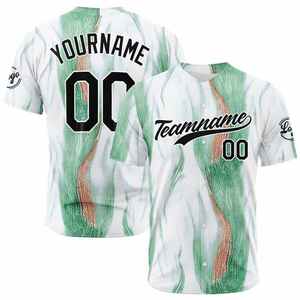 Sudadera Urbana Clásica Unisex, Uniforme de Béisbol Sublimado, Logotipo y Nombre Cosidos, Número, Transpirable, Talla Grande, Jersey de Béisbol - Product Image 4