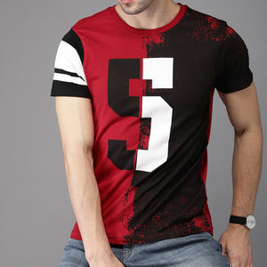 Camiseta Lisa al por Mayor en Oferta, Camiseta Personalizada 100% Algodón, Impresión de Logotipo para Hombre, Camisetas Lisas de Color Personalizado - Product Image 2