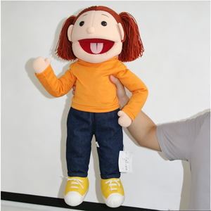 Marioneta de Peluche de Cuerpo Completo para Niña, Material Suave, Accesorios de Cumpleaños para Niños, Juego de Roles Interactivo para 5-7 Años - Product Image 4