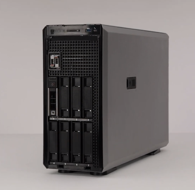 PowerEdge T350 Tower Server 3.5" Chassis with up to 4 Hot Plug Hard Drives (1TB) 8GB RAM Hot-plug PSU-Stock