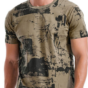 Prix de gros ODM OEM 100% pur coton couleur unie impression personnalisée logo Sublimation Anti-UV séchage rapide hommes qualité élégante - Product Image 3