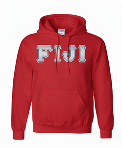 OEM / ODM Custom Fraternity Greek Letter Knitted 100% Cotton Anti-Pilling Sportswear <b>Hoodie</b> Custom Color Fabric Pullover - Product Image 5