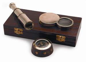Nouvelle vente en laiton Portable boussole poche Design Antique pour voyage randonnée en plein air classique montre Style boussole lumineuse Camping - Product Image 2