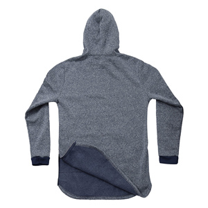 Streetgrace Custom Women's Longline Hoodie OEM Support Breathable Oversized Pullover Private Label Lined Cotton <b>Blend</b> - Product Image 5